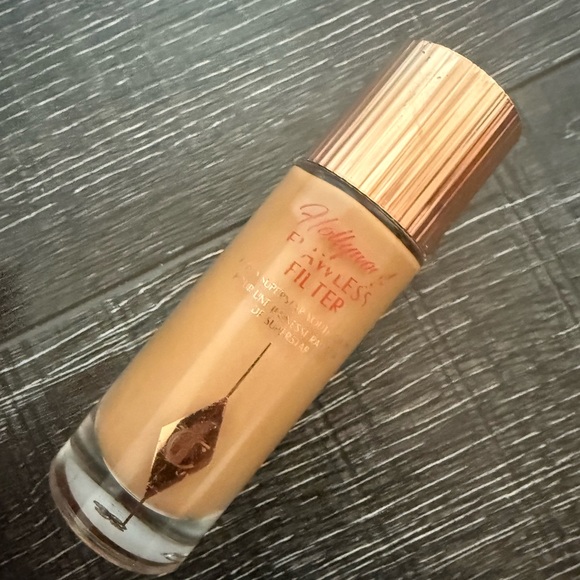 Charlotte Tilbury Flawless Filter Foundation 5.5 Tan - Almost Full Bottle - Picture 4 of 6